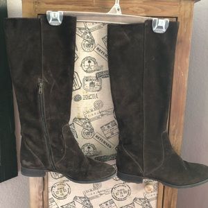 J•Crew Suede Leather Boots